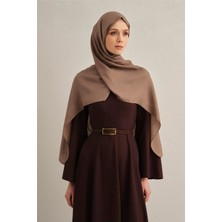 Armine Logo Bordürlü Pamuk Ipek Şal 12