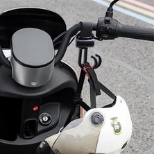 SANEC Sanec® 2li Bebek Arabasına Uyumlu Cırtlı  Eşya Taşıma Aparatı 360 Derece Dönebilen Plastik Kanca