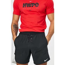Nike Dri-Fit Flex Stride 18CM Brief Running Siyah Erkek Şort