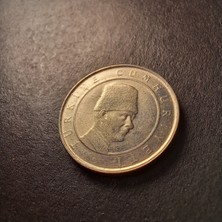 Escoines Koleksiyon 3996368015AB984A38 100 Bin Lira 2002 Ça/çil Eski Madeni Para