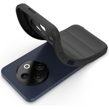 Tecno Spark 30C 4g Kılıf Esnek Tpu Oyuklu Arka Yüzey Tasarımlı Frm Etnik Silikon Kapak - Lacivert