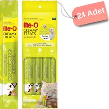 Me-O Creamy Kedi Ödül Maması Ton Balığı ve Keçi Sütlü 24'lü 15 GR