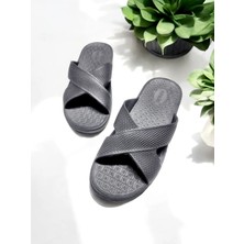 Erkek Yumuşak Taban Islak Zemine Uygun Çapraz Eva Terlik