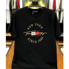 Tommy Jeans Erkek Göğüsde Nakış Işlemeli Icon Roundall Tişört