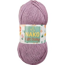 Elit Baby Tüylenmez Bebek Yünü Gül 14395 ( Yeni Renk )