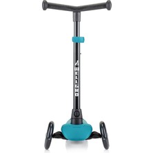Wellgro Işıklı Scooter, 3 Tekerli Yükseklik Ayarlı Çocuk Scooter, Yeşil