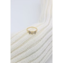 Stil Incisi/xupıng Jewelry Zeyna Zirkon Taşlı Yüzük