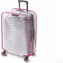 Şeffaf Valiz Ve Bavul Koruyucu Kılıf Renkli Biye