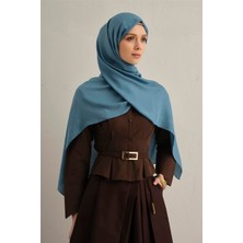 Armine Logo Bordürlü Pamuk Ipek Şal 27