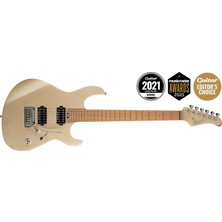 Elektro Gitar Metalik Gold