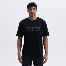 Ellesse EM390-BK Oversize Tee Erkek T-Shirt - Siyah