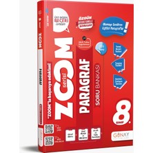 Günay Yayınları 8. Sınıf Zoom Serisi Paragraf Soru Bankası