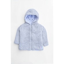 Kız Erkek Bebek ve Çocuk Müslin Astarlı Fermuarlı Peluş Mont