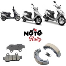 Honda Fren Balata Takımı Ön ve Arka Spacy 110 - Spacy Alpha - Activa S 125