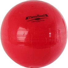 Thera-Band 55 cm Kırmızı Egzersiz Pilates Topu Tekil Kullanım Amacı ile Denge ve Kuvvet Eğitimi