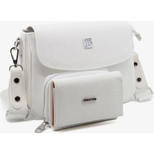 Just Polo Yeni Sezon Kolon Askılı 4 Bölmeli Kadın Omuz Çantası 21x16cm Pbu2174