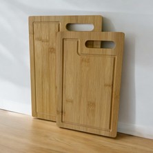 Bambu Kesme Tahtası 2'li Set - 296