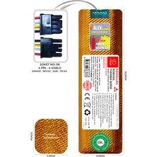 Robogil Roborock E2 5800MAH Therma Serisi Alev Geçirmez Kaplamalı Uyumlu Robot Süpürge Bataryası T.C5808BS-RBR-001