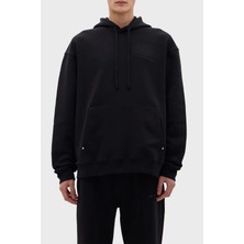 Les Benjamins Pamuklu Relaxed Fit Kanguru Cepli Sweat Erkek Sweat LB23FWCLAMUHD