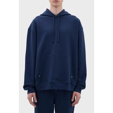 Les Benjamins Pamuklu Relaxed Fit Kapüşonlu Sweat Erkek Sweat LB23FWCLAMUHD