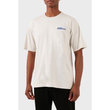 Les Benjamins Pamuklu Relaxed Fit Bisiklet Yaka T Shirt Erkek T Shirt LB24SSKISMUTS