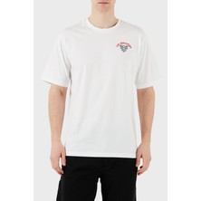 Les Benjamins Baskılı Relaxed Fit Pamuklu Bisiklet Yaka T Shirt Erkek T Shirt LB25SSUNLMUTS