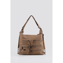 Ççs 17653 Kadın Omuz Ve Sırt Çantası