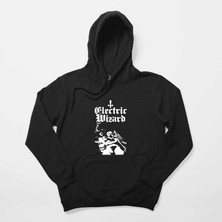 Electric Wizard Legalise Drugs And Murder Skeleton Girl Siyah Kapşonlu Sweatshirt Hoodie