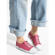 Endesa Kadın  Deri Fuşya Günlük Ayakkabı