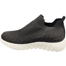 Ventes 679502Z Memory Foam Ortopedik Taban Günlük Kadın Triko Sneaker Ayakkabı