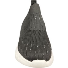 Ventes 679502Z Memory Foam Ortopedik Taban Günlük Kadın Triko Sneaker Ayakkabı