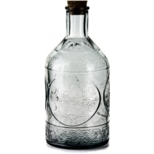 Mediterian Toskana tarzı 650 cc şık ve kullanışlı beyaz yağ şişesi