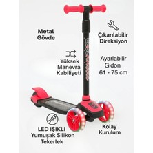 Cool Wheels Işıklı 3 Tekerlekli Scooter  Twist With Light