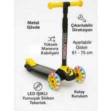 Cool Wheels Işıklı 3 Tekerlekli Scooter  Twist With Light