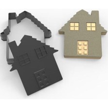 Teknotrust Ev Motifli Kurabiye Damga & Set - Kurabiye Kalıbı