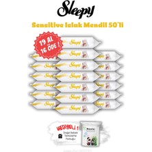 19 Al 16 Öde Sleepy Sensitive Islak Mendil 50'li ve Rosie