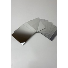 Dekoratif Pleksi Ayna (Kendinden Yapışkanlı) 20X20 2 Adet - (Cam Ayna Görevi Görmez)