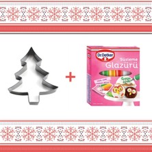 Teknotrust Glazür+Çam Ağacı Kurabiye Kalıbı