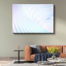 Sonsuz Dalga - Minimalist Akış Çizgileri Kanvas Tablo
