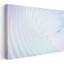 Sonsuz Dalga - Minimalist Akış Çizgileri Kanvas Tablo