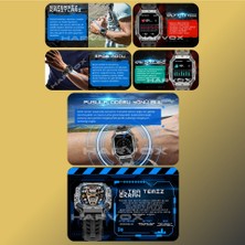 Harvox Watch X1 Pro Saat Iphone ve Android Tüm Telefonlara Uyumlu 100GÜN Sarj Süreli Akıllı Saat