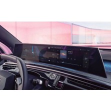 Peugeot 3008 Yeni 21 Inç Dijital Gösterge Navigasyon ve Klima Uyumlu Nano Ekran Koruyucu 2 Li Set