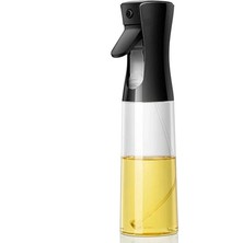 Mediterian 200 ml Siyah Cam Spreyli Yağ ve Sirke Püskürtücü, 2'li set