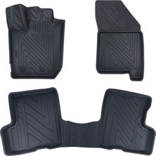 Dacia Duster 2018-2022 Premium Havuzlu 5d Oto Paspas | 4x2 Prestige Paket Takımı Tam Uyumlu