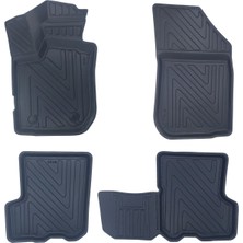 Dacia Logan 2013 ve Sonrası Premium Havuzlu 5d Oto Paspas Takımı Tam Uyumlu