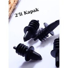 Mediterian 2'li Siyah Damlatmaz Yağ ve Sirkelik Kapağı Seti, Pratik ve Şık Tasarım