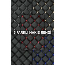 Kapitone Nakışlı Döşemelik Suni Deri 6mm Süngerli 100CM x 140CM