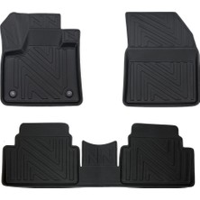 Citroen C5 Aircross 2022 ve Sonrası Premium Havuzlu 5d Oto Paspas Takımı Tam Uyumlu