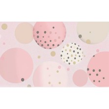 Geometrik Desenler Çocuk Odası Duvar Kağıdı , Soft Renkler Duvar Kağıdı