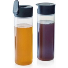 Mediterian Beyaz 2'li sosluk seti, şık ve kullanışlı ev gereçleri, 301-399 ml, 2 parça